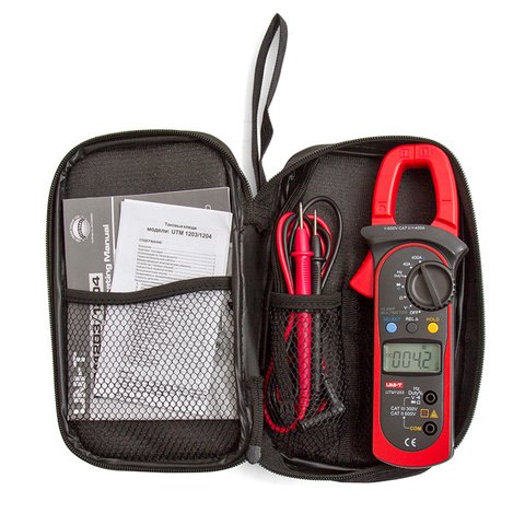 Цифровые токоизмерительные клещи UNI-T UT203 Превью 1
