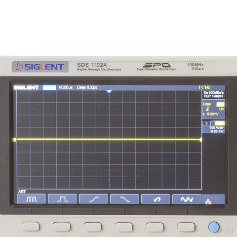 Фосфорный цифровой осциллограф SIGLENT SDS1102X Превью 4