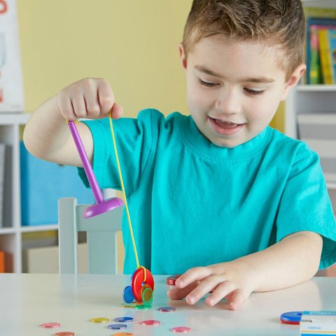 Обучающий игровой набор Learning Resources Эксперименты с магнитами Превью 3