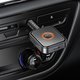 FM Transmitter Borofone BC55, (black, with button, USB type C, TRS 3.5 mm) #6941997772225 Preview 2