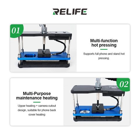 Holder RELIFE LS5 SE, (to disassemble mobile devices, with temperature control up to 80°C, with heating) Preview 5