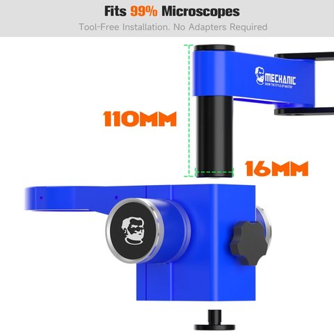 Microscope Stand Mechanic M6, (360°) Preview 3