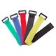 Cinta de velcro para cable, rojo, 20 mm, 30 cm, cinta velcro Vista previa  4