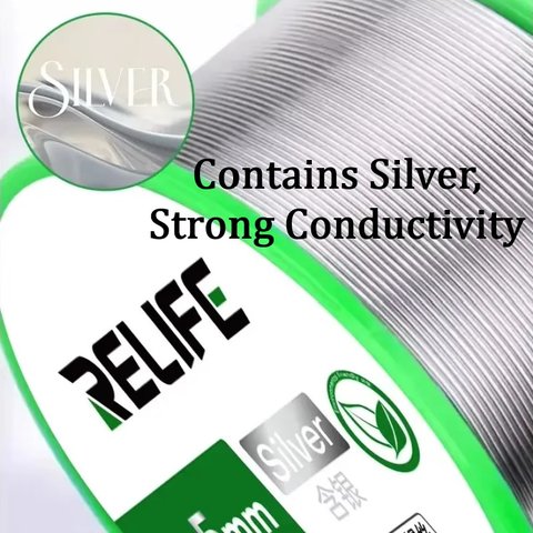 Estaño RELIFE HW1, 0,8 mm, 40 g, sin plomo Vista previa  2