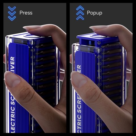 Destornillador eléctrico inalámbrico Mechanic ES360, 36 in 1 Vista previa  5