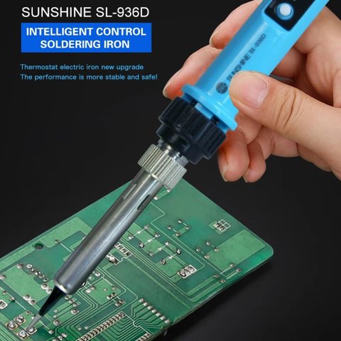 Cautín Sunshine SL-936D, 80 W, 220 V Vista previa  1