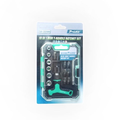 Гнездовой ключ с битами и насадками Pro'sKit SD-2320M Превью 3