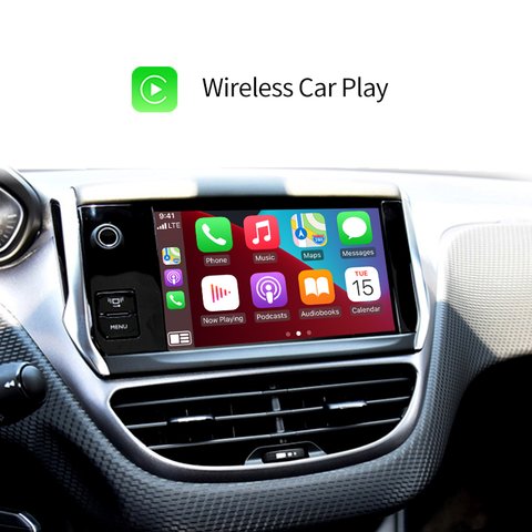 Безпровідний CarPlay / провідний Android Auto адаптер для Citroën/Peugeot Прев'ю 2