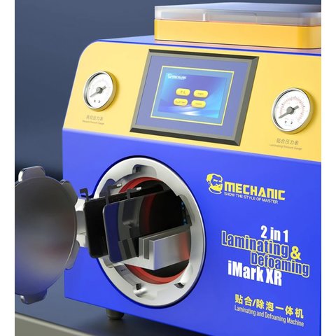 Пристрій для склеювання дисплейного модуля Mechanic iMark XR для мобільних телефонів; планшетів, автоклав+вакуум Прев'ю 1