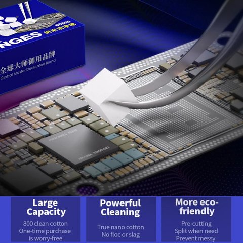 Нано-губка Mechanic NC800, для очищення, універсальна, 800 шт. Прев'ю 1