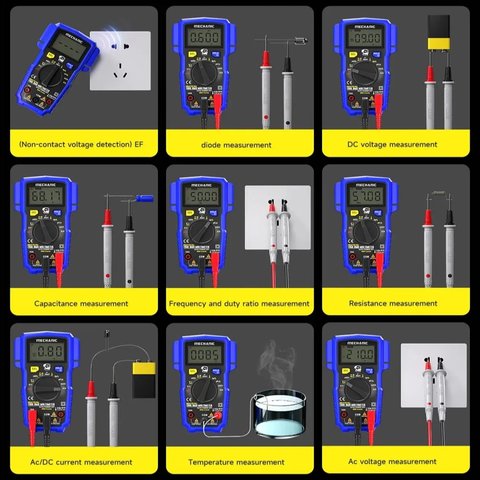 Мультиметр Mechanic MiniTD MX, цифровий Прев'ю 3