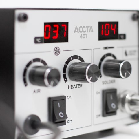 Термовоздушная паяльная станция Accta 401 - Просмотр 3