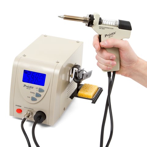 Демонтажна паяльна станція Pro'sKit SS-331B (old edition) Прев'ю 1