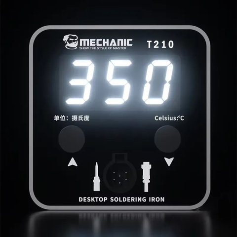 Паяльная станция Mechanic T210, цифровая, 50 Вт Превью 2