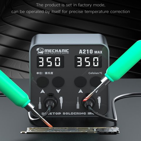 Паяльная станция Mechanic A210 MAX, цифровая, 130 Вт Превью 5