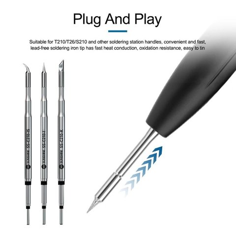 Паяльне жало Sunshine SS-C210-K Прев'ю 4