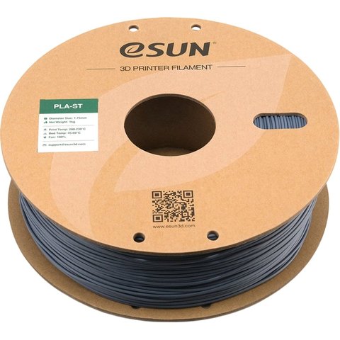 Філамент для 3D-принтера eSUN PLA-ST Grey, 1 кг Прев'ю 2