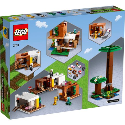 Конструктор LEGO Minecraft Современный домик на дереве (21174) Превью 1